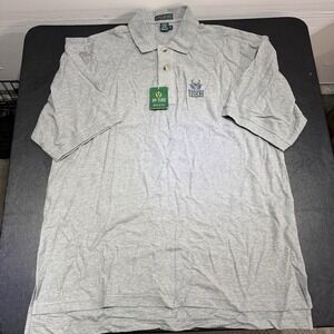 Vintage Milwaukee Bucks AM Player Gray Polo Shirt Men's Size XL Golf‎ 90s